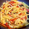 りのみな's cooksnap of when they made じゃがいもと人参のきんぴら.