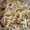 yu🐓's cooksnap of when they made サラダチキンとキャベツのやみつきサラダ♡.