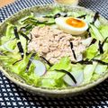 なおミール's cooksnap of when they made ☆サラダうどん☆.