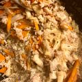 アリエちゃん's cooksnap of when they made 人参・ツナ・油揚げの炊き込みご飯.