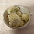 チェリチョコ's cooksnap of when they made おいしい、カリフラワーの茹で方.