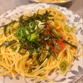 のらむーちょ's cooksnap of when they made 🌟[簡単] たらこスパゲッティ🧈💝.
