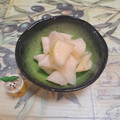 みかかめ's cooksnap of when they made 塩麹と砂糖で！べったら漬け風☆大根の漬物.