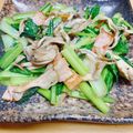 ルパンのかあさん☆彡's cooksnap of when they made 舞茸と小松菜のバター醤油炒め♪.