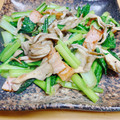 ルパンのかあさん☆彡's cooksnap of when they made 舞茸と小松菜のバター醤油炒め♪.