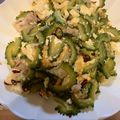 凛まま☆'s cooksnap of when they made ナスとゴーヤの味噌炒め.