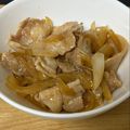 まっしゅ117's cooksnap of when they made 玉ねぎと豚バラの生姜焼き.