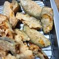 あず's cooksnap of when they made かぼちゃとさつまいもの天ぷら.