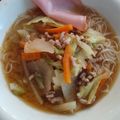 emiky's cooksnap of when they made スープが美味しい♬味噌にゅうめん.