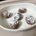 マダム・ズボラーヌ's cooksnap of when they made レンジで2分♡ココアスノーボールクッキー.