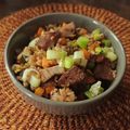 ふか谷's cooksnap of when they made 焼豚で簡単チャーハン♬.