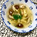 ふたごゆき's cooksnap of when they made 椎茸と玉ねぎの玉子スープ(醤油味).