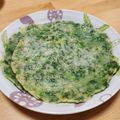 克らぶ's cooksnap of when they made 10分で簡単！本格派 ニラだけチヂミ☆.
