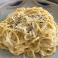 syunsan2's cooksnap of when they made ワンパンで絶品♪明太カルボナーラパスタ.