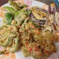 ひっこ's cooksnap of when they made 海苔と紅生姜入りゴーヤの天ぷら.