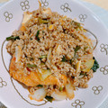 うちゃーな's cooksnap of when they made ご飯ススム～厚揚げと豚ひき肉♪.