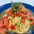 こむぎのこむぎ's cooksnap of when they made 暑い夏はコレ♥トマトの冷製パスタ.