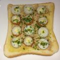 ミロ9607's cooksnap of when they made アートな…竹輪トースト☆ツナ入りだよ！.