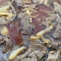 ワインブルー's cooksnap of when they made 本格的♪汁だく牛丼.