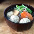クック5E2Q86☆'s cooksnap of when they made ふわっふわの鶏だんご(鍋).