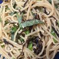 K0A9O0R8U♪'s cooksnap of when they made 大葉たっぷり塩昆布バターパスタ.