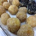 ☆★ケイト★☆'s cooksnap of when they made 本格的！さつまいものごま団子.