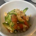 そらしど♪'s cooksnap of when they made 鶏ささみのトマトときゅうりの中華和え♪.