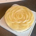 ぴぃぃー's cooksnap of when they made 夏に爽やか＊桃のヨーグルトムースケーキ.