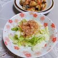 めみたん☆'s cooksnap of when they made キャベツレンチンおかか乗せ.