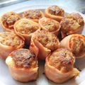 ぽむぽむまりん's cooksnap of when they made 合挽きミンチのベーコン巻き♪トマト仕立て.