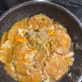 aya＠ぷっちょ's cooksnap of when they made 簡単リメイク♪天ぷらの甘辛玉子とじ丼.