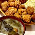 マユリん's cooksnap of when they made 味付けしっかり！鶏もも肉のかりかり唐揚げ.