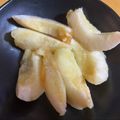 柴犬のお顔☆'s cooksnap of when they made スッキリ！無駄のない桃の切り方.