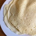 きゃろぽて's cooksnap of when they made 米粉とアーモンドミルクのクレープ.