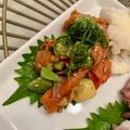 エリィガガ's cooksnap of when they made スモークサーモンとアボカドの簡単丼♪.