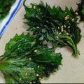 りお５１０'s cooksnap of when they made 焼くだけ簡単大量消費♪大葉のぱりぱり♪.