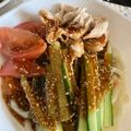 クック49L4Ho☆'s cooksnap of when they made 焼肉のたれで♪バンバンジー風冷やしうどん.