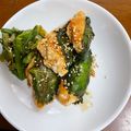 ｂｕｔａｔａｍａ's cooksnap of when they made ＊鶏ひき肉と大葉のはんぺんふわふわ焼き＊.
