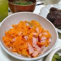みぃぃちゃま's cooksnap of when they made 【農家のレシピ】やみつきにんじんマリネ.