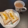 ほか弁ママ's cooksnap of when they made ♪マーマレードとクリチトースト♪.