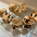 takoyuma's cooksnap of when they made 【簡単おやつ】腹割れスコーン.