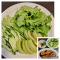 ほか弁ママ's cooksnap of when they made 捨てないで！レタスの固い所は千切りで♪.