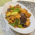 〜みみ〜's cooksnap of when they made なすと豚肉と長ねぎの甘辛ヤンニョム炒め.
