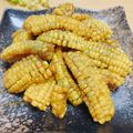 ルパンのかあさん☆彡's cooksnap of when they made 簡単アレンジ！激ウマとうもろこしの唐揚げ.