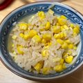 なす子's cooksnap of when they made ☆とうもろこしのバター醤油炊き込みご飯☆.