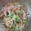 ほのりんママさん's cooksnap of when they made カニカマときゅうりのうま塩ごま和え.