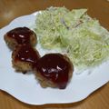 えりこ82☆'s cooksnap of when they made 肉汁タップリ、ハンバーグ.