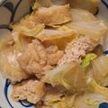 Poochcook's cooksnap of when they made 超簡単‼白菜と油揚げの煮浸し.