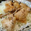 ばたみそーぱん☆'s cooksnap of when they made 簡単＊旨辛最高♪鶏胸肉の山賊焼き.