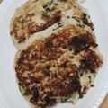 ☆とん吉☆'s cooksnap of when they made お豆腐とはんぺんのふわふわ焼き♡.